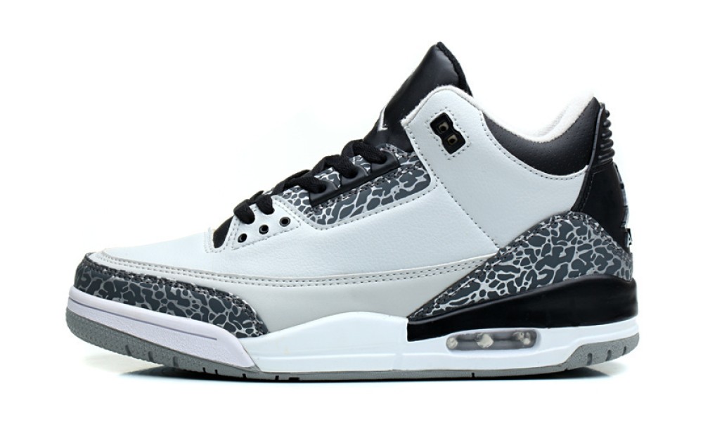 Air jordan 3 store wolf grey